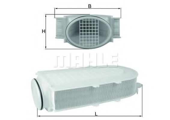 Воздушный фильтр MAHLE ORIGINAL LX 2991/1