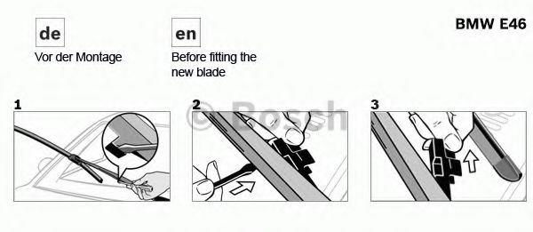 Щітка склоочисника BOSCH 3 397 008 940 - Фото 1