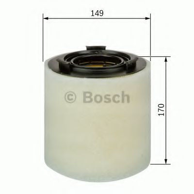 Воздушный фильтр BOSCH F 026 400 391 - Фото 1