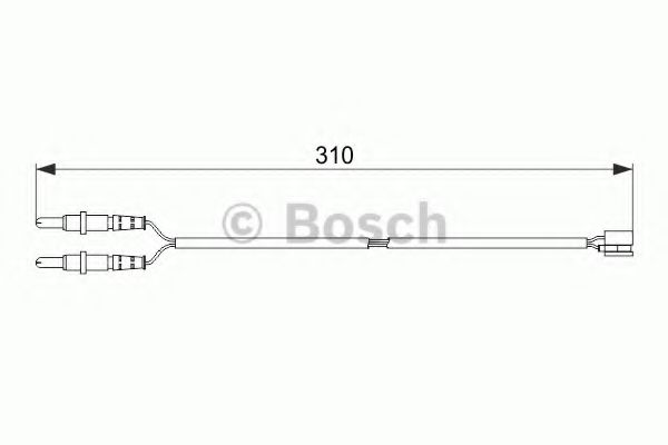 Датчик износа колодок BOSCH 1 987 474 519