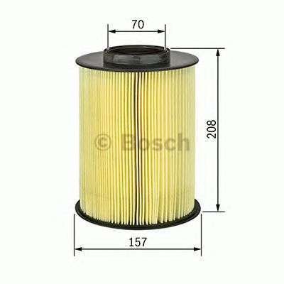 Воздушный фильтр BOSCH F 026 400 492 - Фото 1