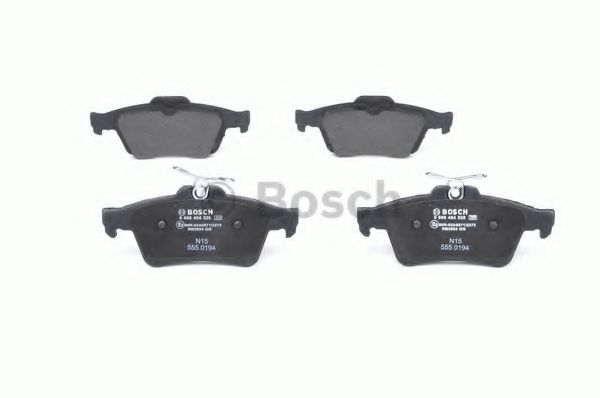 Тормозные колодки BOSCH 0 986 494 528 - Фото 3