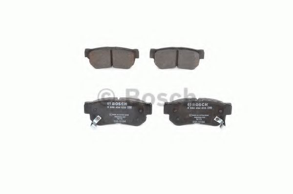 Тормозные колодки BOSCH 0 986 494 635 - Фото 1