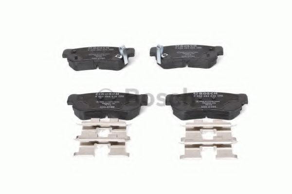Тормозные колодки BOSCH 0 986 494 635 - Фото 2