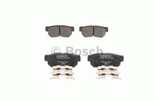 Тормозные колодки BOSCH 0 986 494 635 - Фото 5