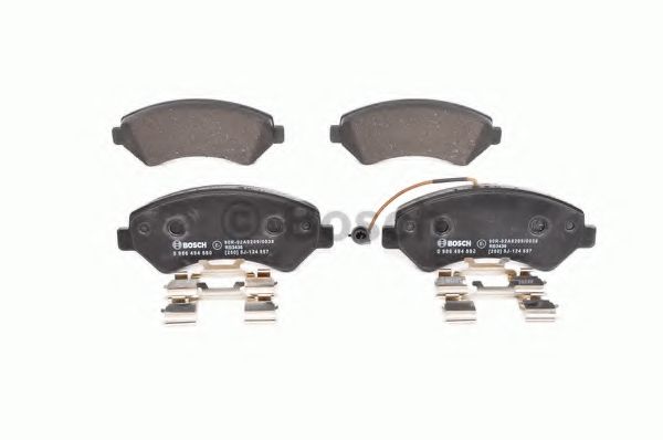 Тормозные колодки BOSCH 0 986 494 580 - Фото 1