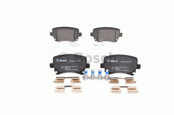 Тормозные колодки BOSCH 0 986 494 595 - Фото 1