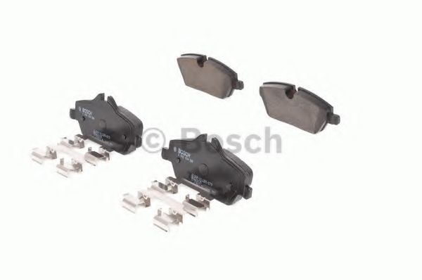 Тормозные колодки BOSCH 0 986 494 588 - Фото 1