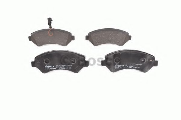 Тормозные колодки BOSCH 0 986 494 589 - Фото 2