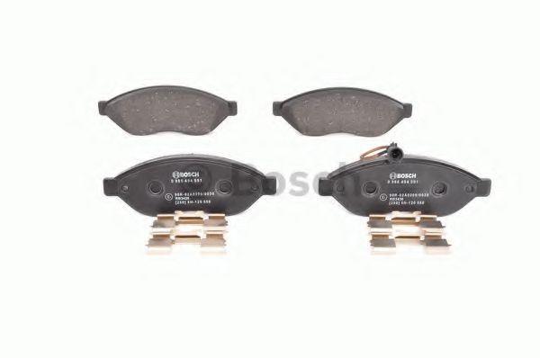 Тормозные колодки BOSCH 0 986 494 591 - Фото 1