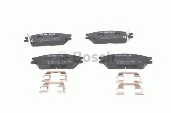 Тормозные колодки BOSCH 0 986 494 620 - Фото 4