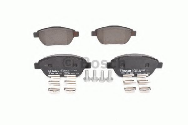 Тормозные колодки BOSCH 0 986 494 602 - Фото 4