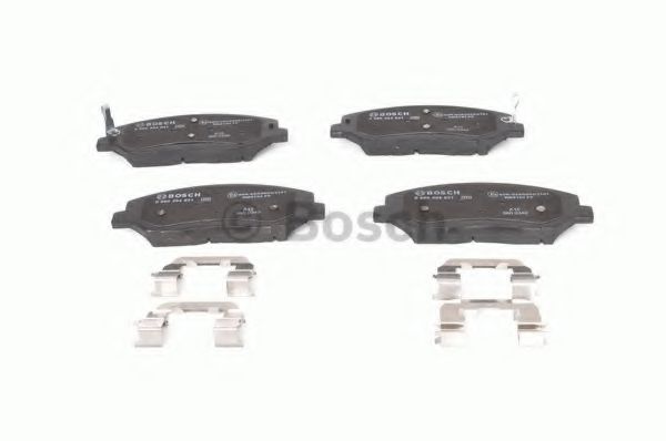 Тормозные колодки BOSCH 0 986 494 631 - Фото 3