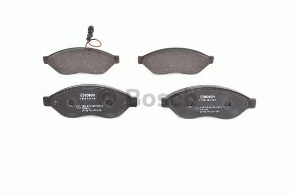 Тормозные колодки BOSCH 0 986 494 591 - Фото 3