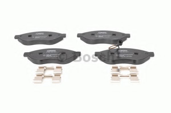 Тормозные колодки BOSCH 0 986 494 591 - Фото 6