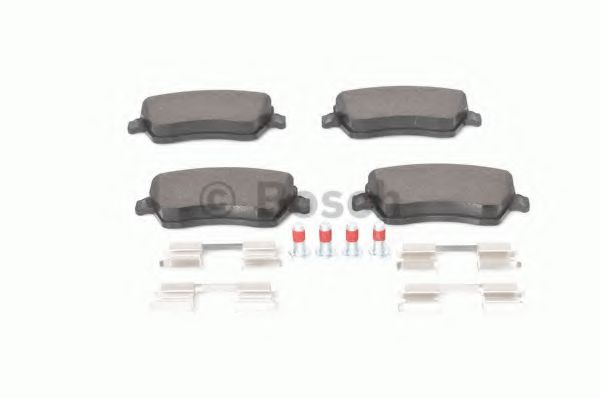Тормозные колодки BOSCH 0 986 494 592 - Фото 1