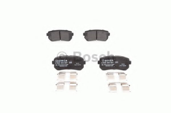 Тормозные колодки BOSCH 0 986 494 627 - Фото 6