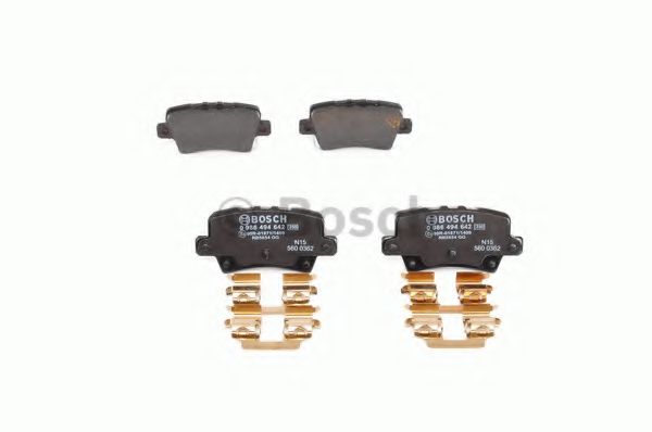 Тормозные колодки BOSCH 0 986 494 642 - Фото 4