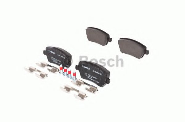 Тормозные колодки BOSCH 0 986 494 592 - Фото 2