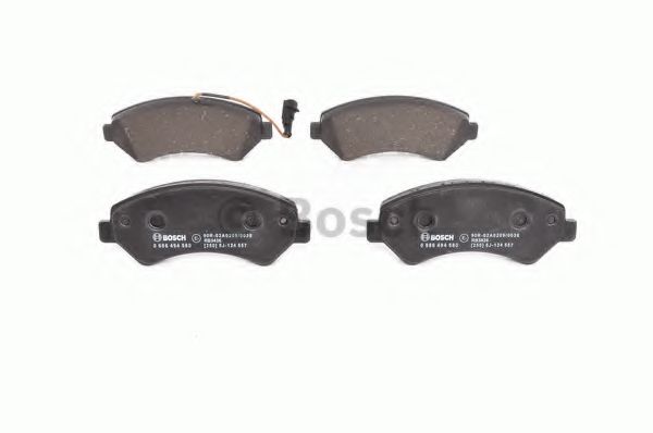 Тормозные колодки BOSCH 0 986 494 580 - Фото 5