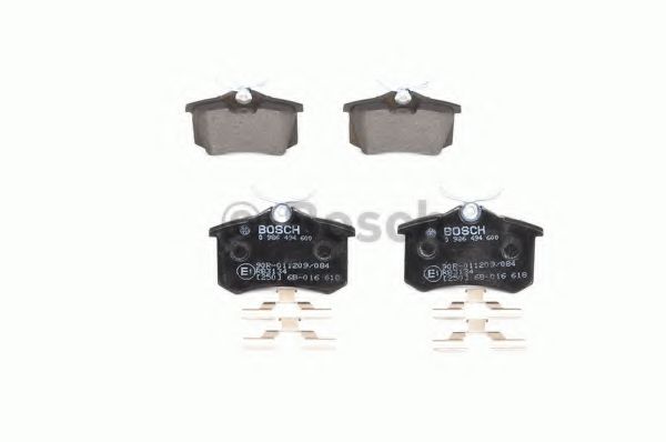 Тормозные колодки BOSCH 0 986 494 600 - Фото 5
