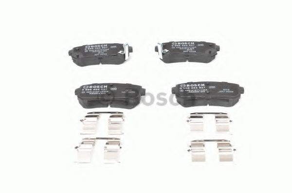 Тормозные колодки BOSCH 0 986 494 627 - Фото 7