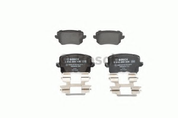 Тормозные колодки BOSCH 0 986 494 626 - Фото 6