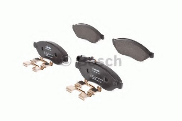 Тормозные колодки BOSCH 0 986 494 591 - Фото 7