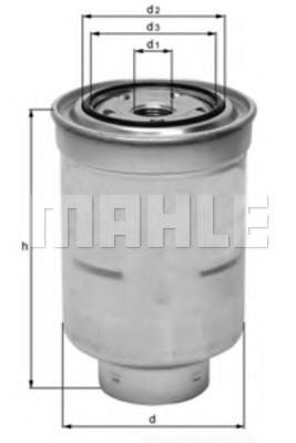 Топливный фильтр KNECHT KC 135D - Фото 1
