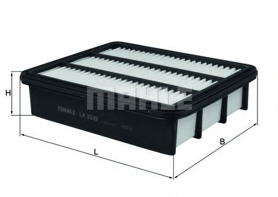 Воздушный фильтр KNECHT LX 3539 - Фото 1