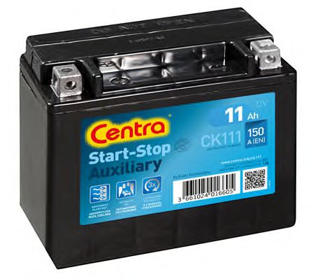 Стартерная аккумуляторная батарея CENTRA CK111 - Фото 1