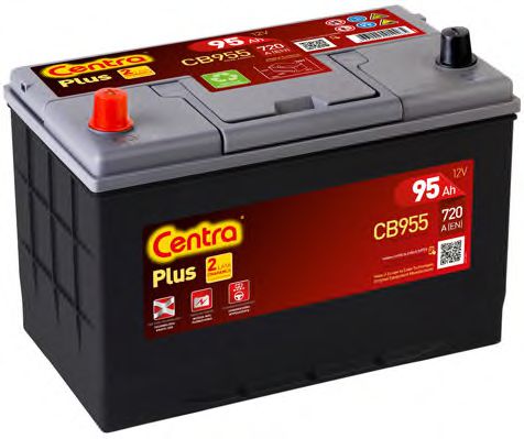 Стартерная аккумуляторная батарея CENTRA CB955 - Фото 1