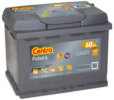Стартерная аккумуляторная батарея CENTRA CA601 - Фото 1