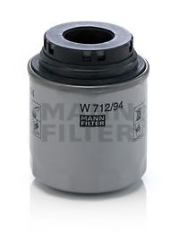 Масляний фільтр MANN-FILTER W 712/94 - Фото 1