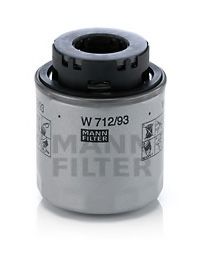 Масляный фильтр MANN-FILTER W 712/93 - Фото 1