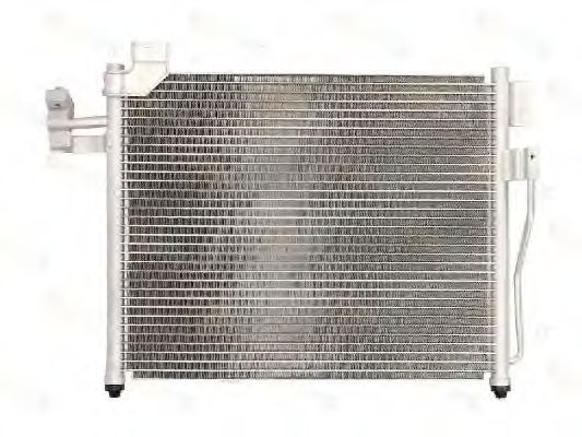 Радіатор кондиціонера THERMOTEC KTT110383 - Фото 1