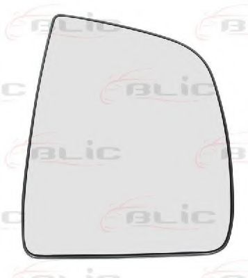 Стекло зеркала заднего вида BLIC 6102-02-1233942P - Фото 1