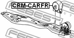Подушка двигателя FEBEST CRM-CARFR - Фото 1