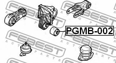 Подушка двигателя FEBEST PGMB-002 - Фото 1