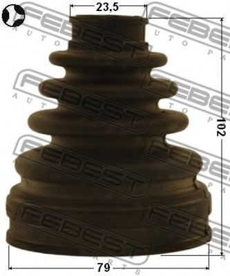 Пыльник ШРУСА FEBEST 0115-AZT255LT - Фото 1