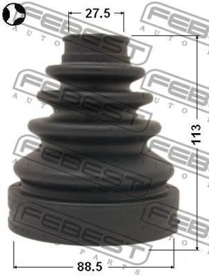Пыльник ШРУСА FEBEST 0115-GRJ120T - Фото 1