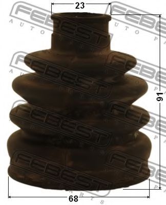 Пыльник ШРУСА FEBEST 0115-MCX20LH - Фото 1