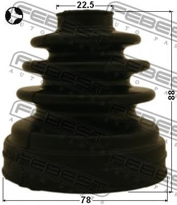 Пыльник ШРУСА FEBEST 0115-ZNRRHT - Фото 1
