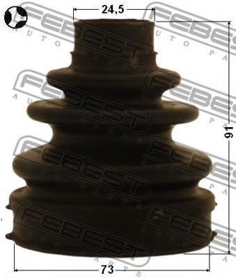 Пыльник ШРУСА FEBEST 0115-ZRT270T - Фото 1
