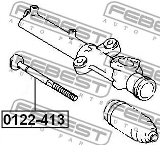 Рулевая тяга FEBEST 0122-423 - Фото 1