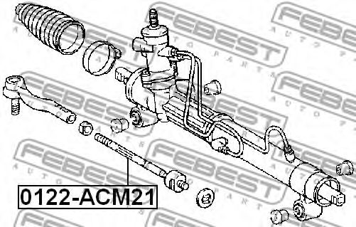 Рулевая тяга FEBEST 0122-ACM21 - Фото 1