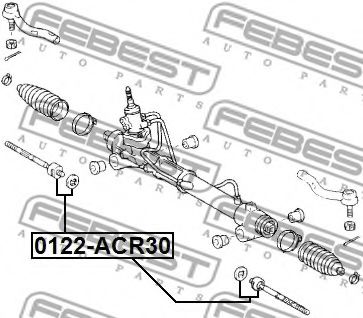 Рулевая тяга FEBEST 0122-ACR30 - Фото 1