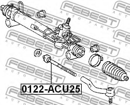 Рулевая тяга FEBEST 0122-ACU25 - Фото 1