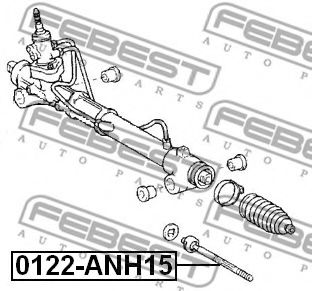 Рулевая тяга FEBEST 0122-ANH15 - Фото 1