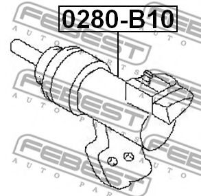 Рабочий цилиндр сцепления FEBEST 0280-B10 - Фото 1